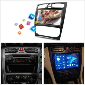 9" Quad-core Stereo Radio GPS Navi 1+16GB WiFi For Mercedes-Benz W203 W209 W463 - Picture 1 of 12