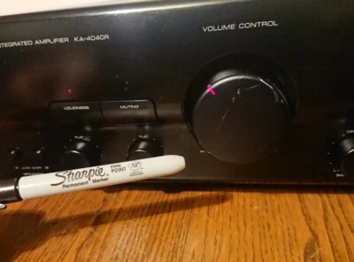 Kenwood KA-4040R Amplifier Master VOLUME Control Replacement Knob Dial Genuine  - Image 1 of 4