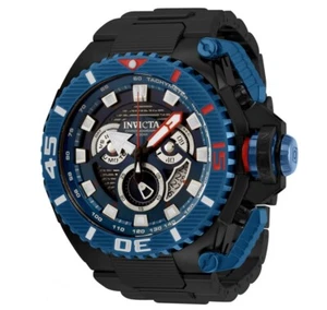 Orologio Cronografo Svizzero Invicta Sea Hunter Uomo 57 mm GRANDE Anatomico Nero 35011 - Foto 1 di 9