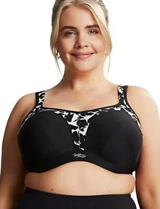 Sujetador deportivo con cable Sculptresse by Panache sujetador de apoyo 9441 estampado mono