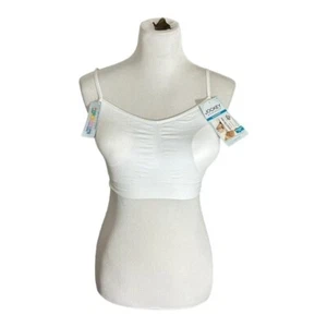 Jockey Generation Bra Bralette Women's Size XL White Seamfree Removable Pads - Picture 1 of 5