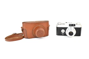 Vintage Argus 21 Markfinder 35mm Film Camera w/ 50mm f/3.5 Cintar Lens TESTED - Picture 1 of 14