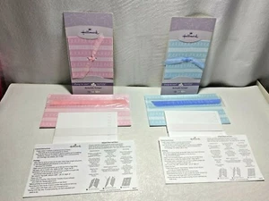2 Sets Hallmark Printable Invitations Announcements Baby Pink and Blue 20 Count - Picture 1 of 3