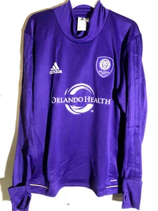 Adidas Long Sleeve MLS Jersey Orlando Orlando City Team Purple Alt sz M - Picture 1 of 2