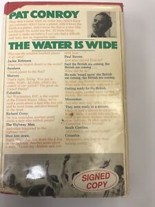 The Water is Wide by Pat Conroy / 1990 First / Signed / Free Shipping!