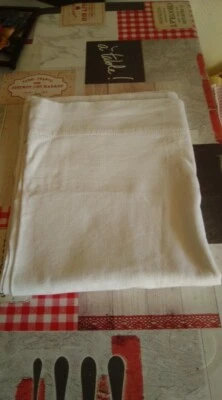 haut de Drap ancien   métis 200 x 64 idéal couture torchons etc - Photo 1/2