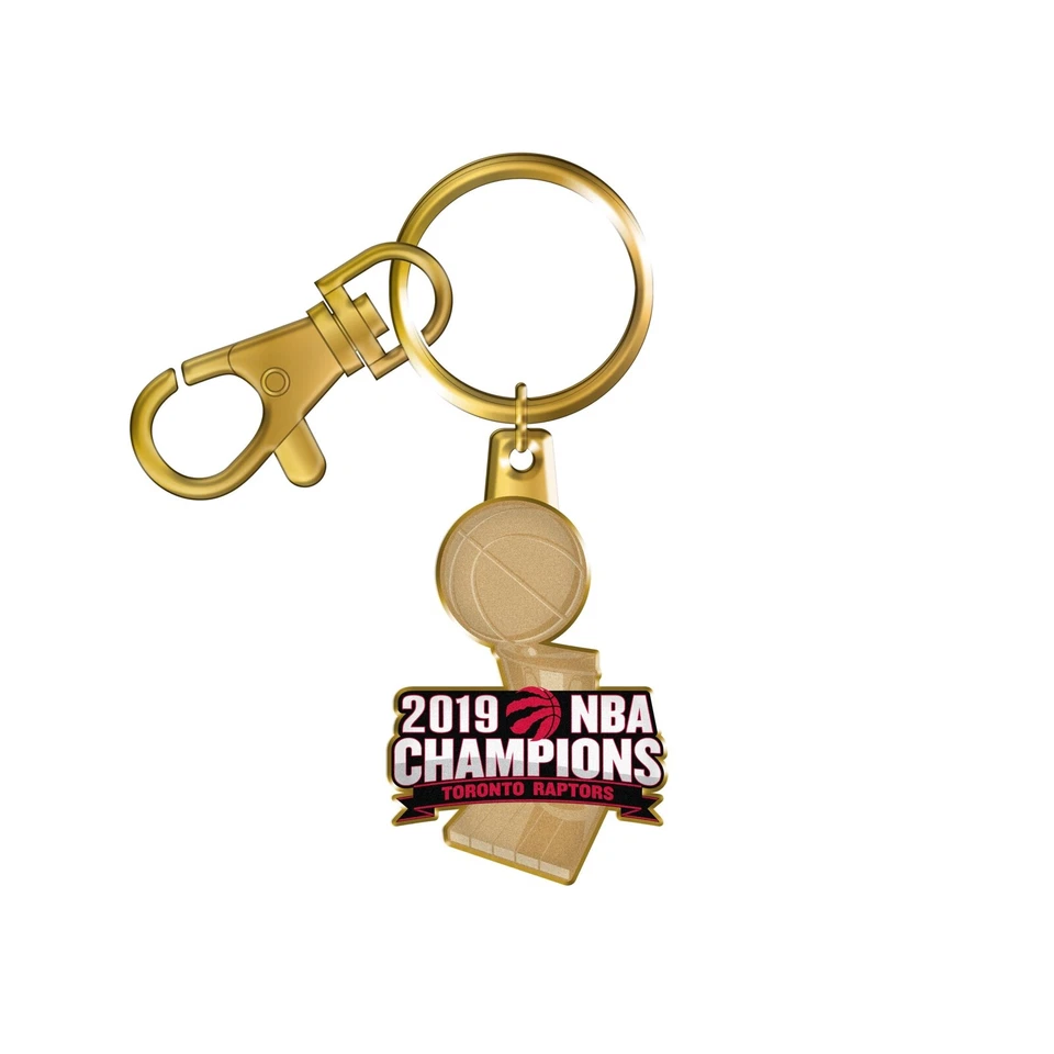 Toronto Raptors 2019 NBA Finals Champions Basketball Collectors Keychain Keys - Image 1 of 1
