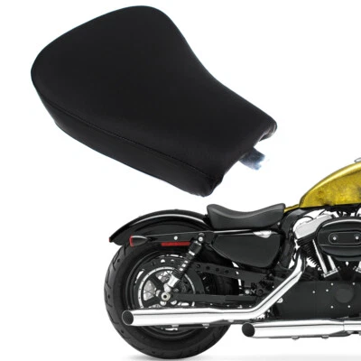 Front Driver Solo Seat Cushion For XL1200X Iron 883 Sportster XR1200 883 XL1200V - Image 1 of 4