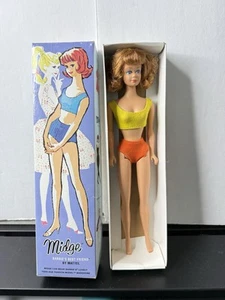 MUÑECA MODA REPRODUCCIÓN 35 ANIVERSARIO 1998 BARBIE MIDGE & BOX - Imagen 1 de 9