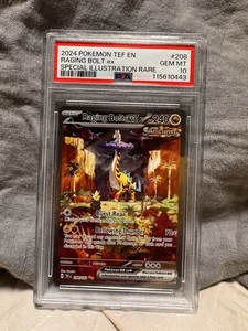 Raging Bolt ex 208/162 Sv05: Temporal Forces Holo PSA 10 - Picture 1 of 2
