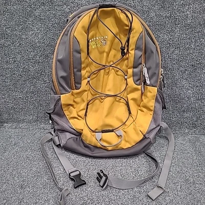 Mountain Hardwear  Backpack Outdoor Hiking Day Camp Pack Orange Gray - Image 1 of 4