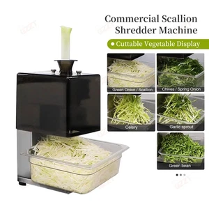 Máquina cortadora de verduras trituradora de cebolletas herramienta de cocina comercial de bajo ruido Reino Unido - Imagen 1 de 7