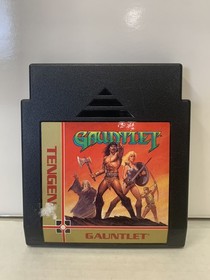 Gauntlet Tengen NES Nintendo Entertainment System 1987 Black Cartridge Version 