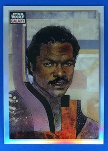 2023 Topps Chrome Star Wars Galaxy Lando Calrissian #43 NON_SPORT CARD Refractor - Picture 1 of 2
