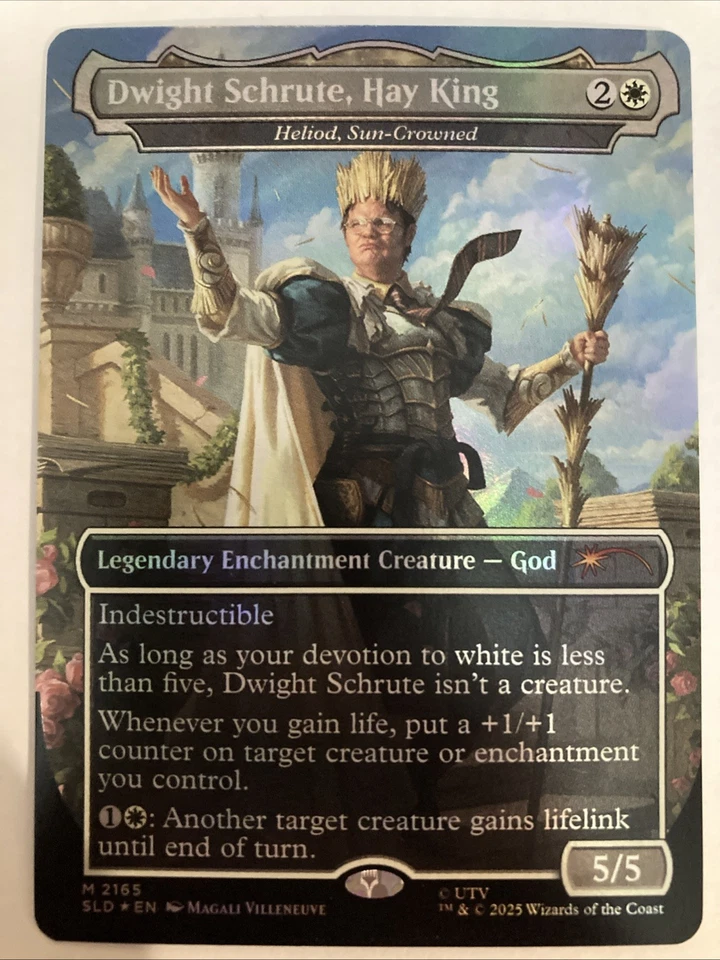 Dwight Schrute, Hay King FOIL - Secret Lair x THE OFFICE 2165 M - Image 1 of 1