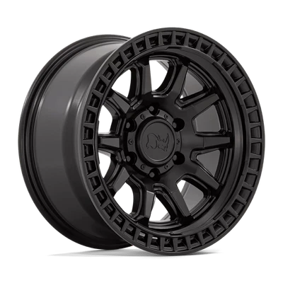 17X8.5 Black Rhino CALICO 6X5.5 0MM MATTE BLACK - Image 1 of 4