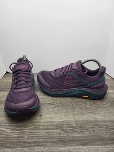 Topo Ultraventure 4 Damen-Laufschuhe Größe 8 lila dunkel türkis Vibram niedrig - Bild 1 von 10