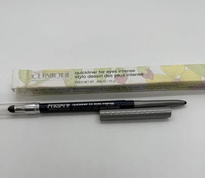 Clinique Quickliner for Eyes Intense 0.28 g Intense Midnight Eyeliner NEW IN BOX - Image 1 of 4