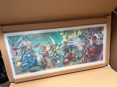Jim Lee "X-Men #1" 3D Lenticular Plex #27/185 Com Certificado de Autenticidade de Lançamento BNG - Imagem 1 de 4