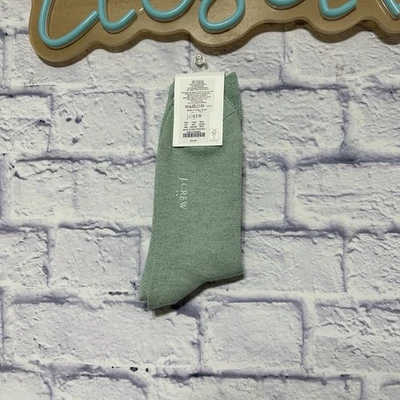 J Crew 裤袜薄荷绿色均码女式全新带标签 — 第 1/4 张图片