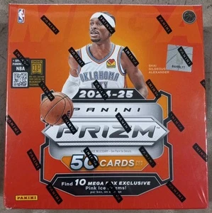 2024-25 Panini Prizm NBA Basketball Factory Sealed Mega Box - Picture 1 of 7