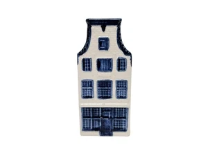 KLM Blue Delft House #23 Ashtray Teaspoon Rest KLM Airlines Holland Dutch Empty - Picture 1 of 8