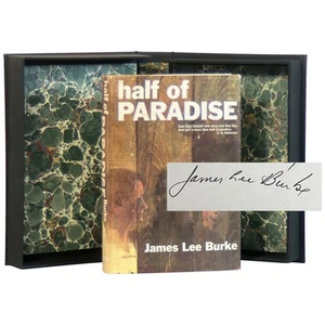 James Lee Burke / Half of Paradise Signed 1st Edition 1965 - Imagen 1 de 9