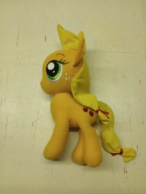My Little Pony APPLEJACK Pelúcia 10" Glitter Crista e Cauda Aurora Recheada 2013 - Imagem 1 de 2