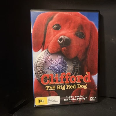 Clifford the Big Red Dog DVD 2021 Family Favourite VGC R4 PAL - image 1 of 3