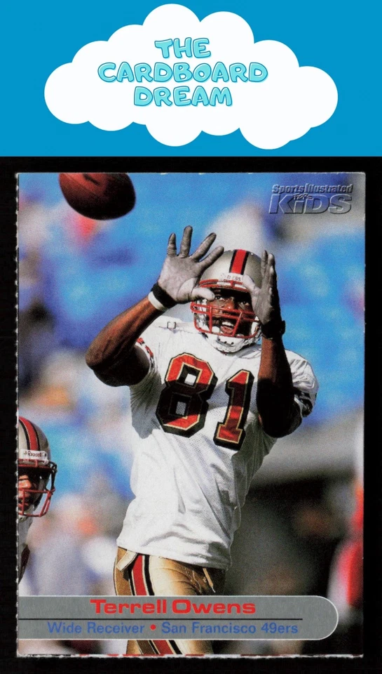 Terrell Owens 2002 Sports Illustrated for Kids #201 HOF San Francisco 49ers - Image 1 of 2