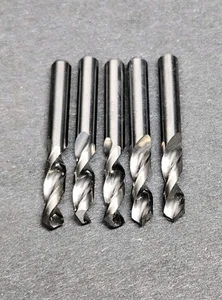 5 Stck. #18 Vollhartmetall-Stummelbohrer Schneider Inc. USA 0,166" Maschinist Bit Micro - Bild 1 von 1
