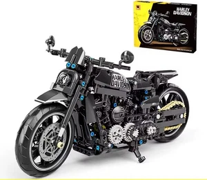 Motorrad Classic 1:8 820PCS Bauset für Erwachsene Sammlung Decor - Bild 1 von 7