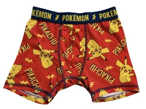 Pokèmon Boys Athletic Boxer Briefs Underwear Size S (6/7) Pikachu - Picture 1 of 4