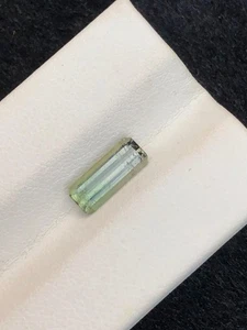 1.25-Ct Natural Bi-Color Tourmaline Gemstone Emerald Cut From Afghnistan - Picture 1 of 3