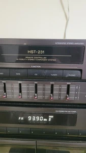 Sistema de componentes estéreo Sony HST-231 de colección con control remoto - probado y funcionando - Imagen 1 de 4