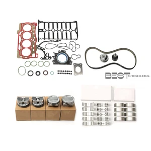 Piston Gasket Bearing Timing Overhaul Kit Fit For  GOLF SPORTSVAN 04E198012AB - Picture 1 of 12