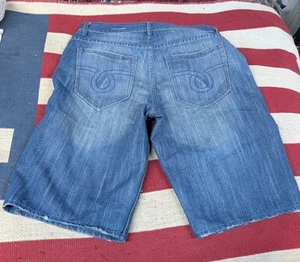 Vintage Avirex Jeans Shorts Herren 36 Denim Jorts Baggy bestickt Taschen Y2K  - Bild 1 von 7
