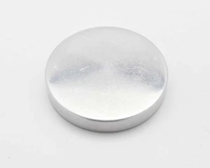 Unbranded 48mm ID Chrome Metal Slip On Lens Cap (#19090) - Picture 1 of 2