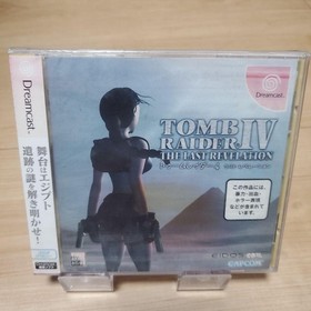 Dreamcast Game Softwear TOMB RAIDER IV LAST REVELATION