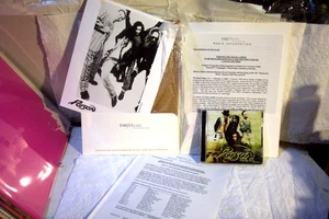 POISON  CD "Crack A Smile And More" EMI RECORDS "Press Kit" w Photo & Media Info - Picture 1 of 1