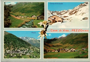 lm 331 - 1969 PONTE DI LEGNO (Brescia) Case di Viso - PEZZO - 4 vedute -  VG - Imagen 1 de 1