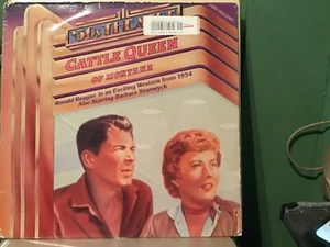 CATTLE QUEEN OF MONTANA LASERDISC * RONALD REAGAN * BARBARA STANWYCK - Picture 1 of 2