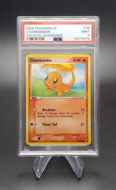 Carta Antiga Pokemon Charizard 4/100 Holo Rare Ex Crystal Guardians  Original Card