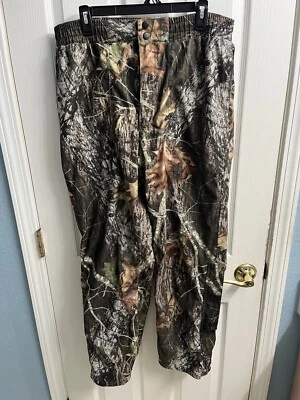 Red Head Bone Dry Mossy Oak Camo Insulated Pants Duck Hunting Medium Squaltex - Image 1 of 4