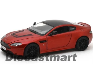 MOTORMAX 1:24 ASTON MARTIN V12 VANTAGE S NEW DIECAST CAR METALLIC RED 79322 - Picture 1 of 8