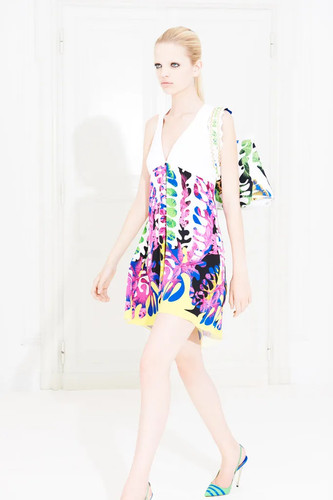 Abito da passerella VERSACE Resort 2012 look #14 taglia S
