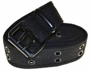 Cinturón MM para hombre algodón estilo militar negro - Imagen 1 de 1
