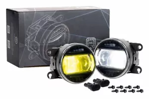 Morimoto XB EVO+ LED Fog Lights: Ford Bronco 2021 - 2025 Pair / White / Yellow - Picture 1 of 8