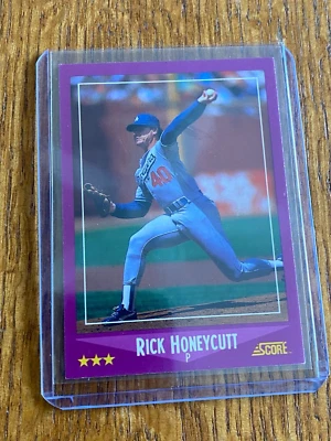 1988 Score #87 Rick Honeycutt - Image 1 of 2