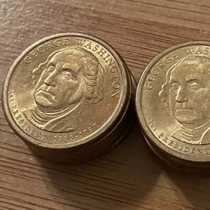 (Zwölf) 2007-P George Washington Presidential $1 Dollar Münze - Bild 1 von 6